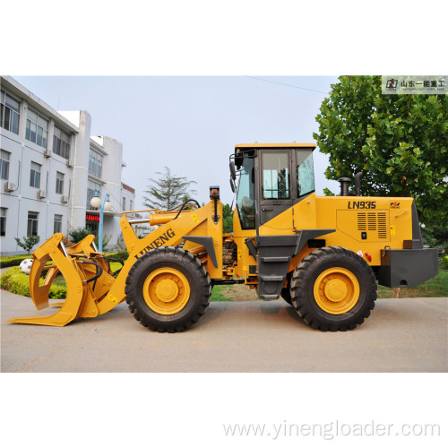 Wood Grapple Log Wheel Loader